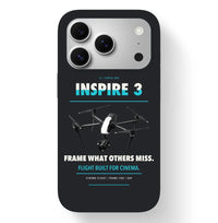 Thumbnail for DJI Inspire 3 Case design on black iphone case