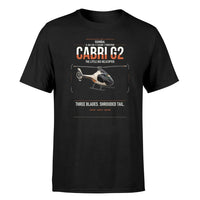 Thumbnail for Guimbal Cabri G2 design on black t-shirt, single-side print