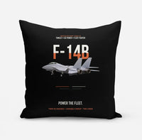 Thumbnail for F-14B Tomcat Power The Fleet design on black pillow