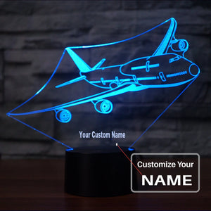 Cruising Boeing 747 3D Lamps