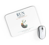 Thumbnail for La Réunion Roland Garros Airport (RUN) design on white rectangle mouse pad