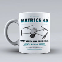 Thumbnail for Matrice 4D Mug design on white dji