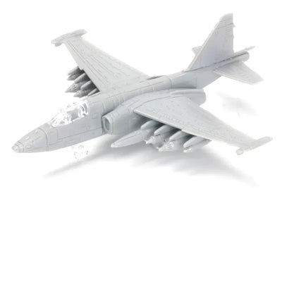 Su-25 Frogfoot Attack Aircraft (Su-25) Airplane Assembly Model Puzzle Building Mini Plastic Random color aviation themed Lego.