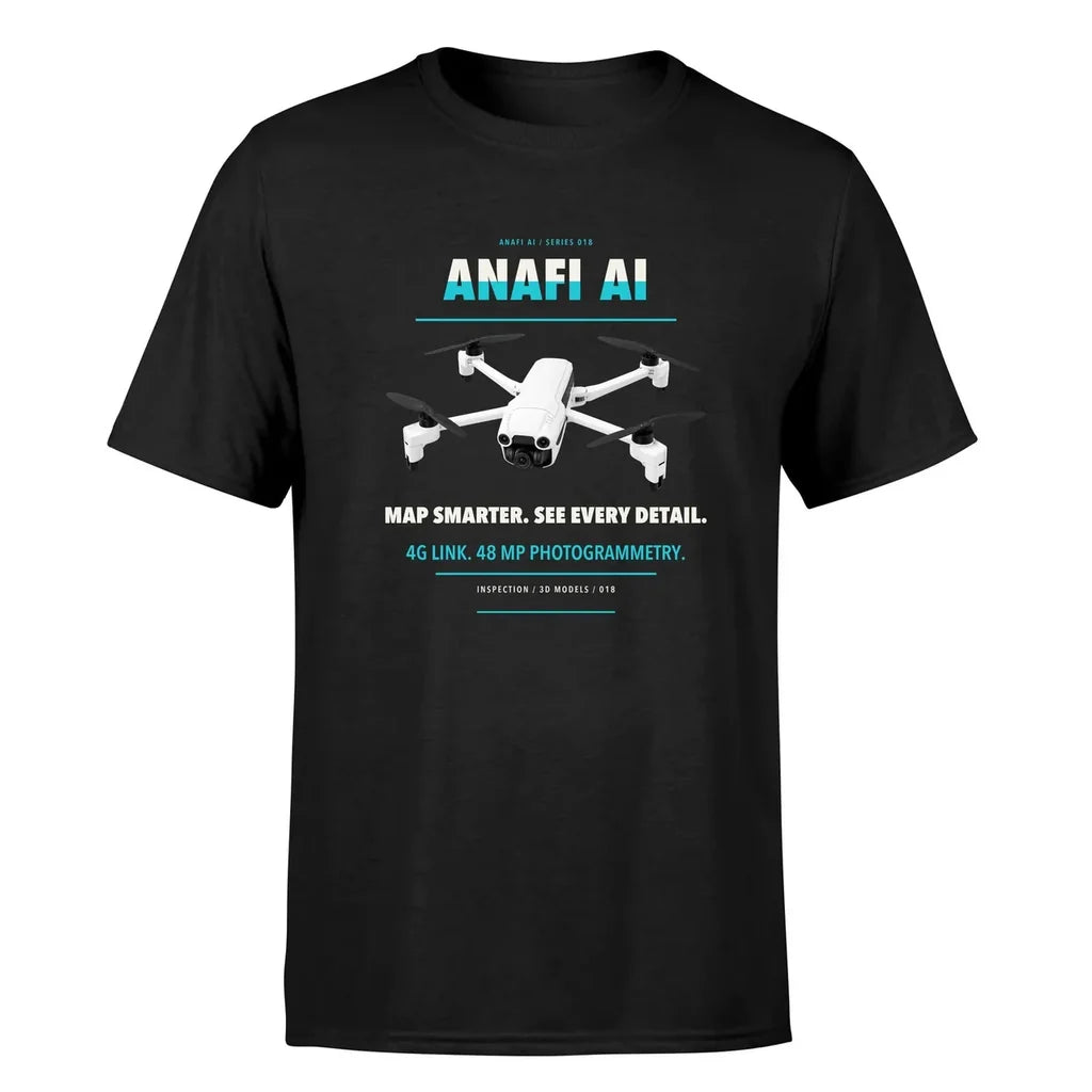 Parrot ANAFI Ai design on black single side