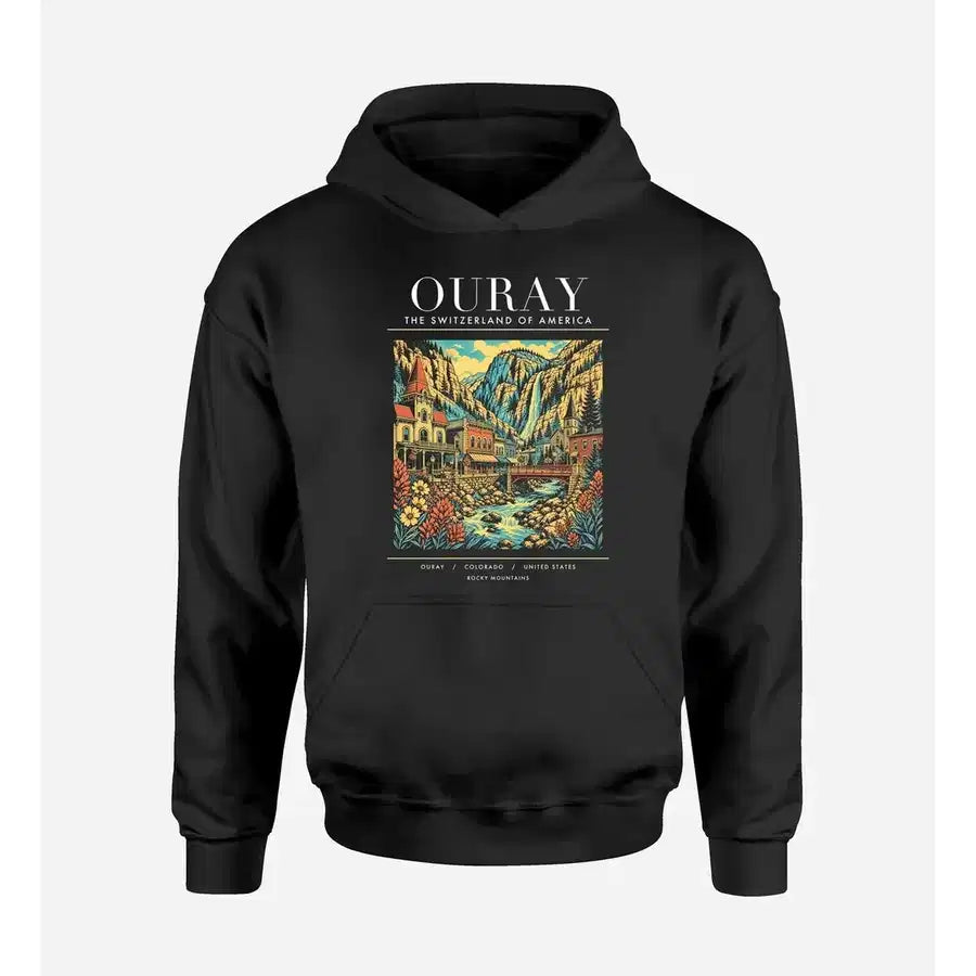 OURAY - Poster - Premium Hoodie - Black