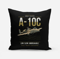 Thumbnail for A-10C Thunderbolt II design on black pillow