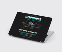 Thumbnail for BRINC Responder design on black MacBook case