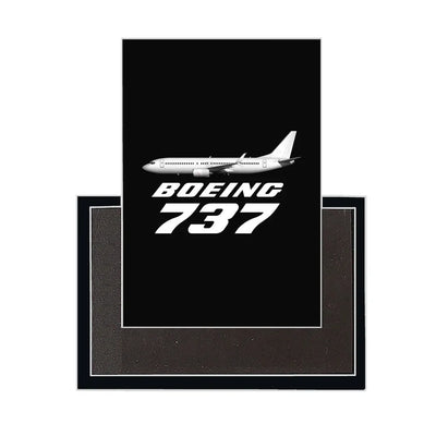 The Boeing 737 aviation design magnet in strong neodymium core.