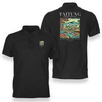 Thumbnail for TAITUNG - Poster - Double-Side Polo - Black