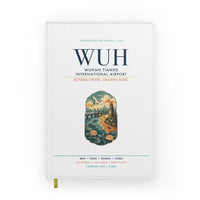 Thumbnail for Wuhan Tianhe International Airport (WUH) design on white notebook