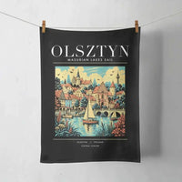 Thumbnail for OLSZTYN - Poster - Towel - Black