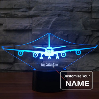 Airbus A340 3D Lamps aviation themed 3D night lamp, premium acrylic with LED.