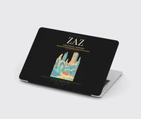 Thumbnail for Zaragoza Airport (ZAZ) design on black MacBook case