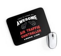 Thumbnail for Air Traffic Controller aviation design on neoprene with anti-slip base mouse pad.