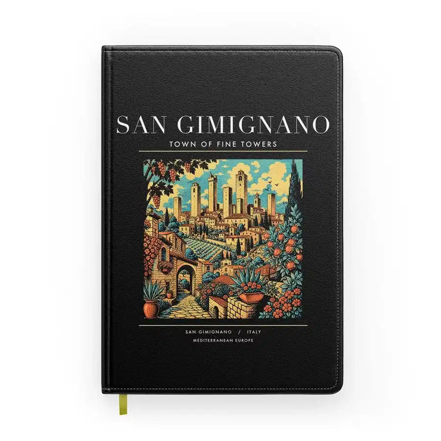 SAN GIMIGNANO - Poster - Notebook - Black