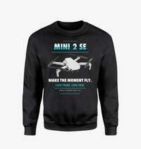 Thumbnail for DJI Mini 2 SE design on black sweatshirt