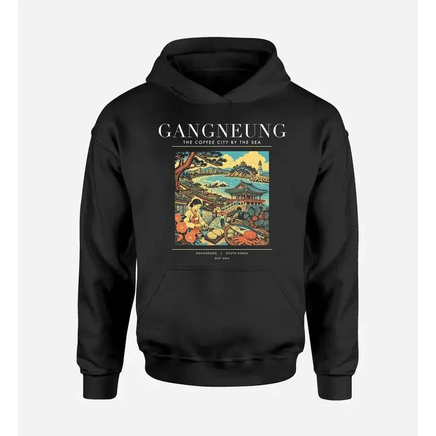 GANGNEUNG - Poster - Premium Hoodie - Black