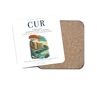 Thumbnail for Curaçao International Airport (CUR) design on white 1 piece coaster