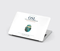 Thumbnail for Oslo Airport Gardermoen (OSL) design on white MacBook case