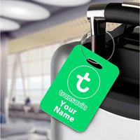 Thumbnail for Transavia France Airlines aviation acrylic luggage tag in durable acrylic.