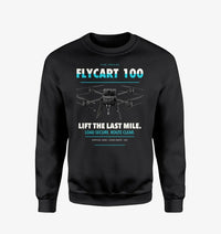 Thumbnail for DJI FlyCart 100 design on black sweatshirt
