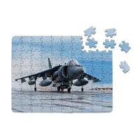 Thumbnail for McDonnell Douglas AV-8B Harrier II aviation design puzzle, premium cardboard.