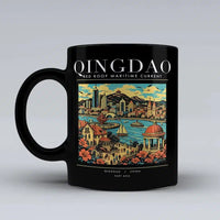 Thumbnail for QINGDAO - Poster - Mug - Black
