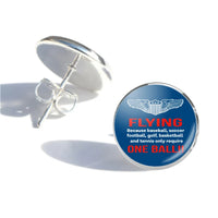 Thumbnail for Flying One Ball Earrings - view 2