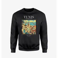 Thumbnail for TUNIS - Poster - Sweatshirt - Black