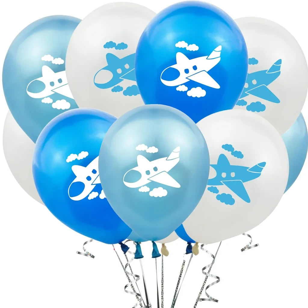 Best-Selling aviation design airplane balloon, durable latex.
