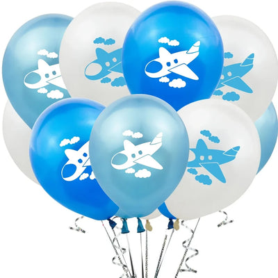 Best-Selling aviation design airplane balloon, durable latex.