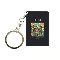 Thumbnail for OJAI - Poster - Key Chain - Black