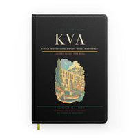 Thumbnail for Kavala International Airport Megas Alexandros (KVA) design on black notebook
