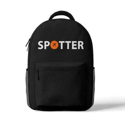 Spotter aviation backpack in durable polyester.