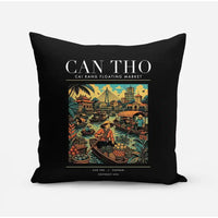 Thumbnail for CAN THO - Poster - Pillow - Black