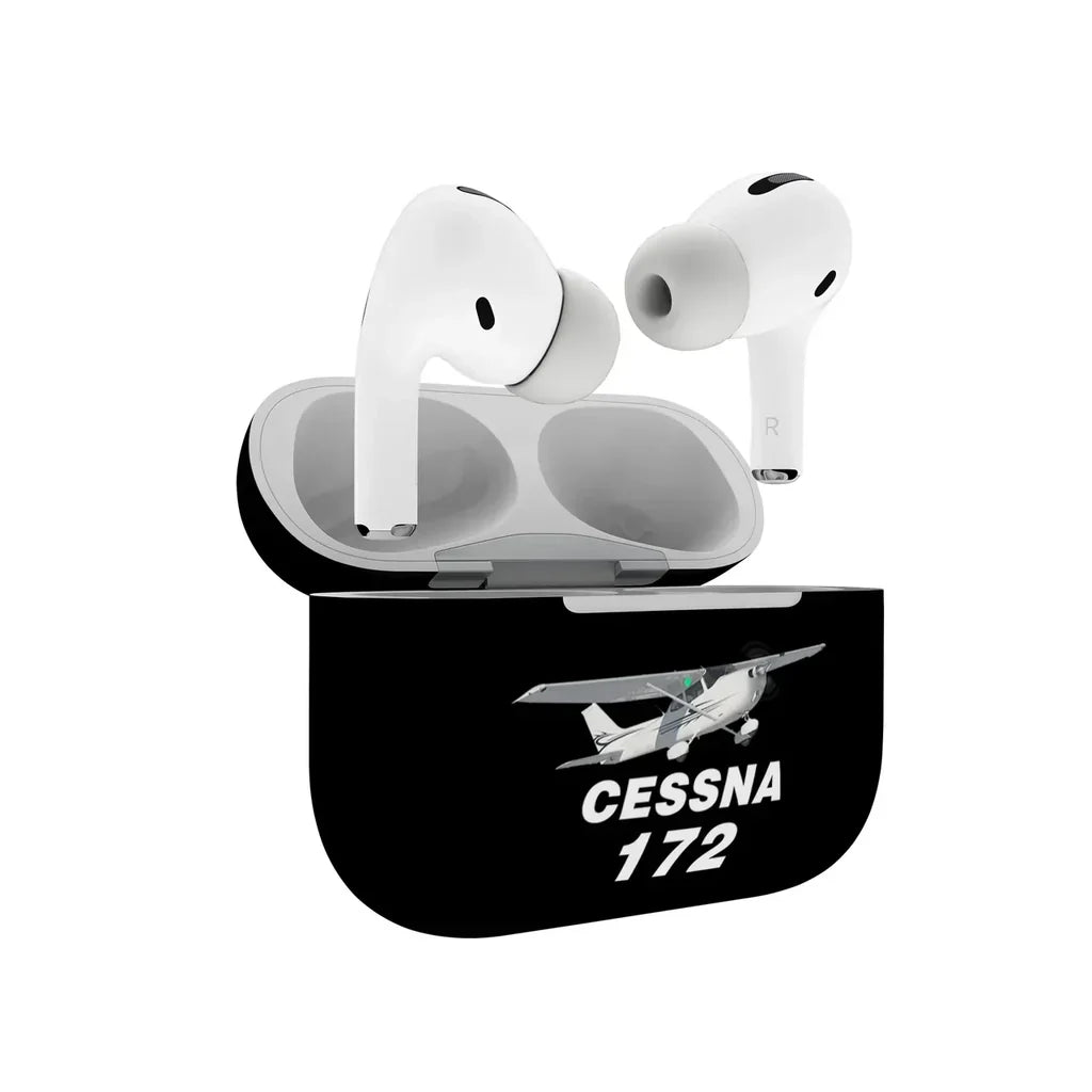 The Cessna 172 AirPods Pro plastic case - Black