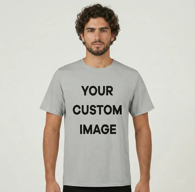 Your Custom Image Printed aviation design printed on soft cotton 3D-print T-shirt.