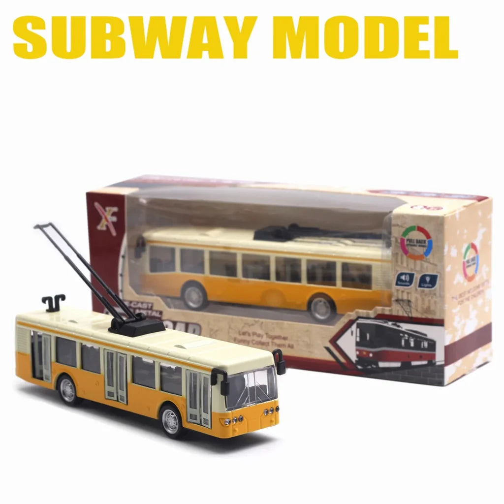 1:90 Alloy Bus & Tram Model - view 2