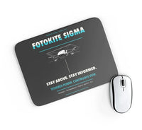 Thumbnail for Fotokite Sigma design on black rectangle mouse pad