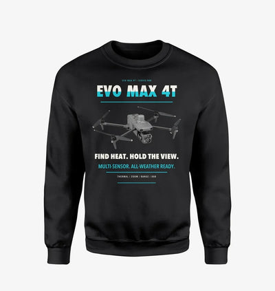 Autel EVO Max 4T design on black sweatshirt