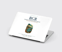 Thumbnail for Bangor International Airport (BGR) design on white MacBook case