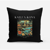 Thumbnail for KAILUA-KONA - Poster - Pillow - Black