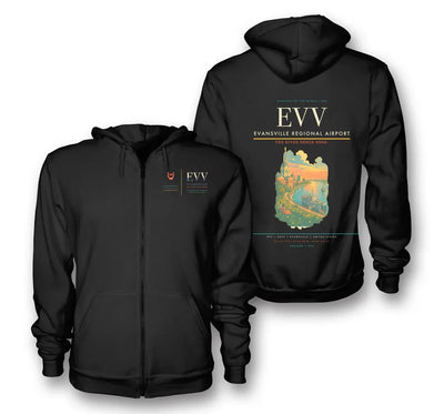 Evansville Regional Airport EVV Black