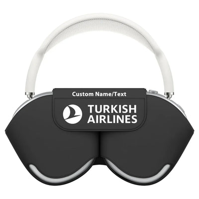 Turkish Airlines aviation themed AirPods Max case for AirPods Max.