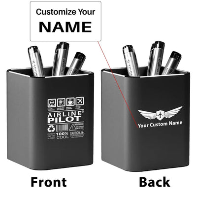 Customisable Airline Pilot Label Pen
