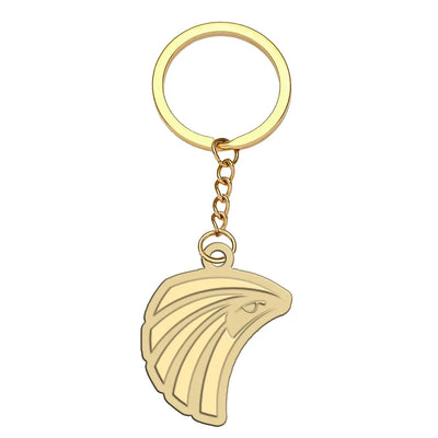 Egyptair Airlines aviation hollow key chain in polished alloy.