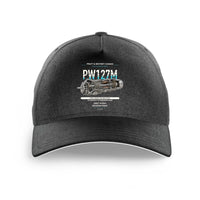 Thumbnail for PW127M design on black printed hat
