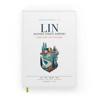 Thumbnail for Milano Linate Airport (LIN) design on white notebook