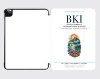 Thumbnail for Kota Kinabalu International Airport (BKI) design on white ipad tablet case