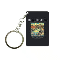 Thumbnail for ROCHESTER - Poster - Key Chain - Black